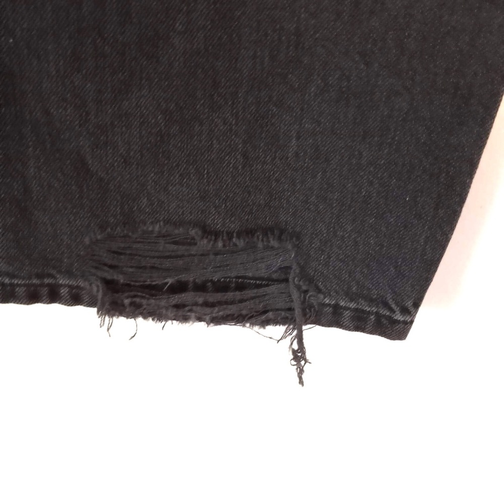 DL1961 Size 27 High-Rise Distressed Jeans - Grey/Black - Picture 6 of 12